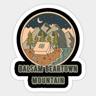 Balsam Beartown Mountain Sticker